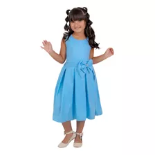 Vestido Infantil Roupa De Menina Rodado Moda Evangélica Luxo