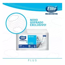 Papel Toalha Interfolhado Folha Dupla Elite Plus 200 Folhas