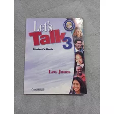 Let's Talk 3 Student's Book. Libro Estudio Inglés 