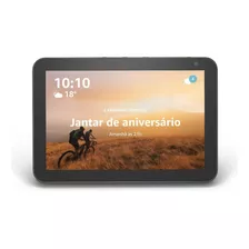 Echo Show 8 2ª Geração Alexa 8'' 13mp Preto Amazon 110v/220v