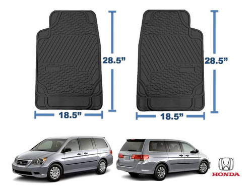 Tapetes 3 Filas + Tapete Cajuela Honda Odyssey 2005 A 2010 Foto 3