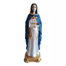 Nossa Senhora Do Ó. Nossa Senhora Grávida. 30 Cm Em Gesso. 