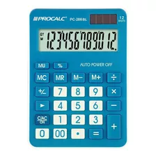 Calculadora De Mesa Procalc 12 Dígitos Pc286bl