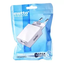 Cargador Ewtto Tipo C Carga Rapida / Crisol Tecno