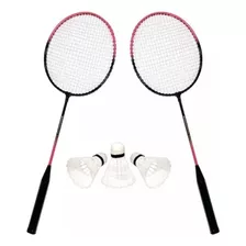 Kit Badminton Completo Raquetes E Petecas - Art Sport