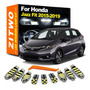 Faro Izquierdo Honda Fit 2006-2007-2008 Fondo Cromado Tyc