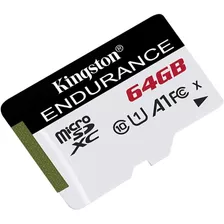 Memoria Kingston 64gb Alta Resistencia 95 Mb/s