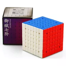 7x7 Cubo Mágico Magnético Sin Pegatinas Velocidad Cubo 69m