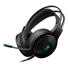 Headset Gamer Evolut Eg301gr Temis Verde Com Fio