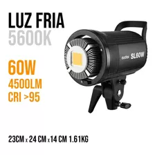 Lâmpada Led Godox Sl60w Softbox Lanterna Ou Octa 120 E Tripé Cor Da Luz Octabox Grid 120cm 110v/220v