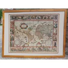 Puzzle Ravensburger Mapamundi 1650 Enmarcado Para Colgar 