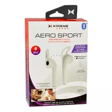 Auricular Inalámbrico Bluetooth Xtreme Xbe9-0112-wht Aero Sp