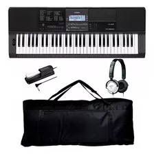 Kit Teclado Digital Casio Ct X800 61 Teclas Preto Capa +fone