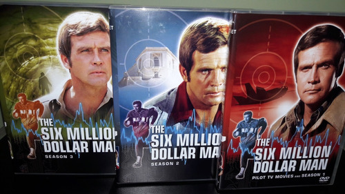 Dvd Box O Homem De 6 Milhões De Dólares  (17 Dvds)