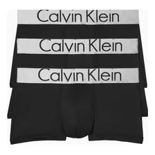 Trunks Calvin Klein Steel Micro Paquete De 3 Hombre Negro