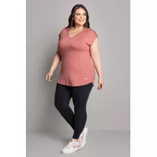 Calça Legging Plus Size Essential High Compression Trinys