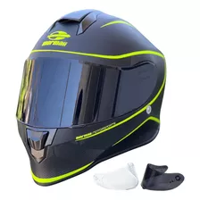 Capacete Mormaii M1 Diversos Gráficos Cores + Viseira Fumê 