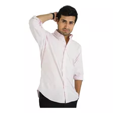 Camisa Oxford Hombre Rosado