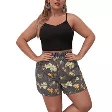 Conjunto Short Y Crop Top Blusa Short