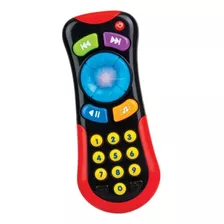 Mi Primer Control Remoto Con Luz Y Sonido Winfun Color Negro