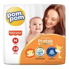 Fraldas Pom Pom Derma Protek P M G Xg