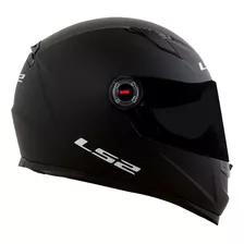 Capacete Para Moto Integral Ls2 Ff358 Ff358 Black Monocolor Tamanho P 