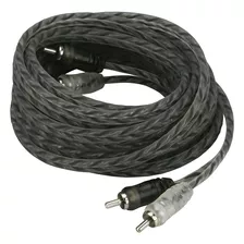 Cable De Audio Dual Rca, 17 Pies/negro/macho A Macho