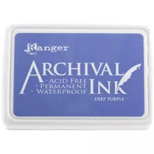 Ranger Aip30430 Archival Inkpad Deep Purple