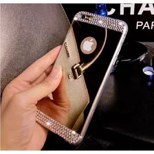 Case Protector Espejo Con Brillantes iPhone 6 Plus / 6s Plus