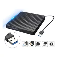 Unidad Óptica Delgada Externa Usb3.0 Dvd Rw Cd Writer