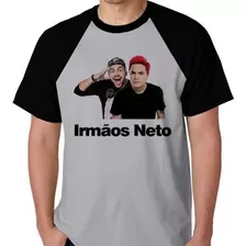 Camiseta Raglan Camisa Blusa Irmãos Neto Felipe Lucas Unisse