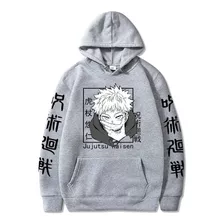 Blusa Moletom Jujutsu Kaisen Personagem Yuji Itadori Anime 