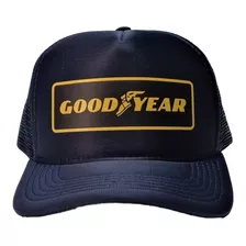 Boné Goodyear Logo Formula 1 Trucker Redinha Marinho