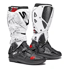 Bota Motocross Sidi Crossfire 3 Srs Preto Branco Lançamento