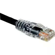 Weltron Cable De Conexión De Red Snagless Cat 5e Negro Rj45