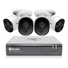 Swann Home Security Camera System, 4 Channel 4 Bullet Camera