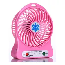 Ventilador A Pila Recargable D 7v Silencioso Y Potente