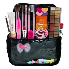 Maleta De Maquiagem Completa Profissional Kit Ruby Rose Top