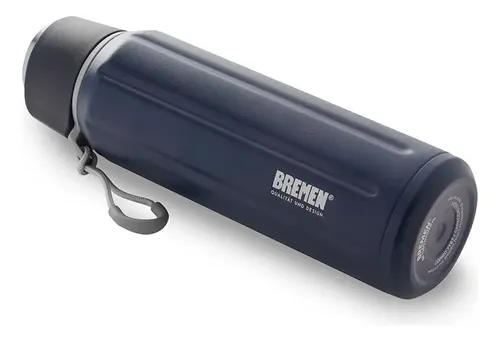 Termo De Acero Inoxidable Bremen 24hs 600ml Cod. 7167 Color Azul