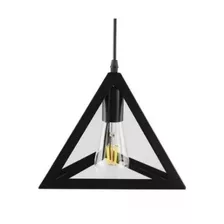 Lampara Vintage Colgante Piramide Techo 1 Unidad Decorativa 