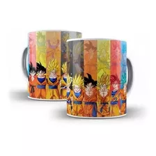 Caneca Dragon Ball Z Goku Sayajin Fases - Mega Oferta!!!