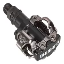 Pedal Shimano Pd-m520 Mtb Preto Com Tacos - Original - C/ Nf