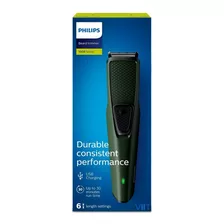 Aparador De Pelos C Pente Ajustável Philips Bt1230 Bivolt Cor Verde