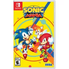 Jogo Sonic Mania Nintendo Switch Midia Fisica Sega