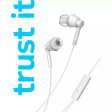 Auriculares Nokia Wired Buds Wb-101 Con Cable 3.5mm Color Blanco