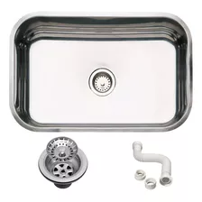 Cubas Em Aço Inox Para Cozinha Tradinox Luxo 56x34 Cm 