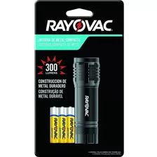 Linterna Metalica Rayovac Led 300 Lumens Alcance 125 Metros