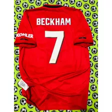 Jersey adidas Manchester United 2019 2020 Leyendas Beckham L