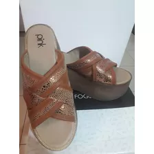 Sandalias Con Plataforma Pink