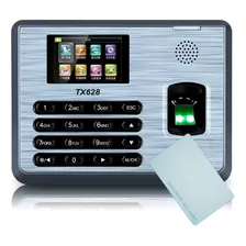 Reloj Checador Control De Acceso Tx628+id Asistencia Huella